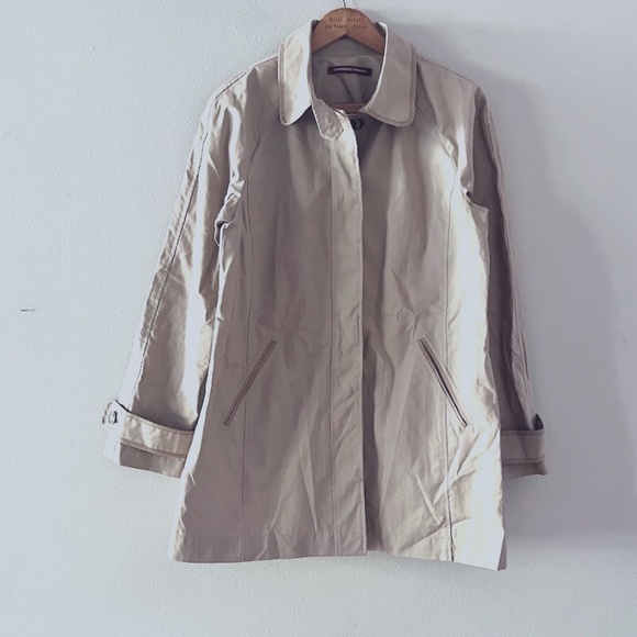 Comptoir Des Cotonniers Tan Trench, Sz EU40/US 8 - Picture 1 of 4
